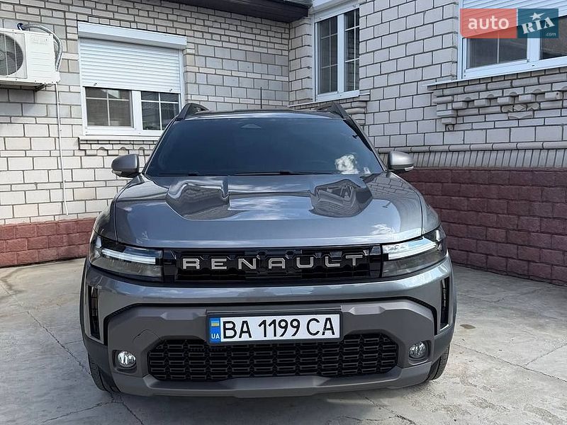 2025 Renault Duster, VIN VF1RJF01174323054:plate — zdjęcie 1 (autoria)