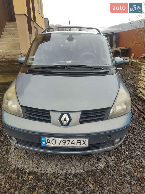 Минивэн Renault Espace 2003 в 