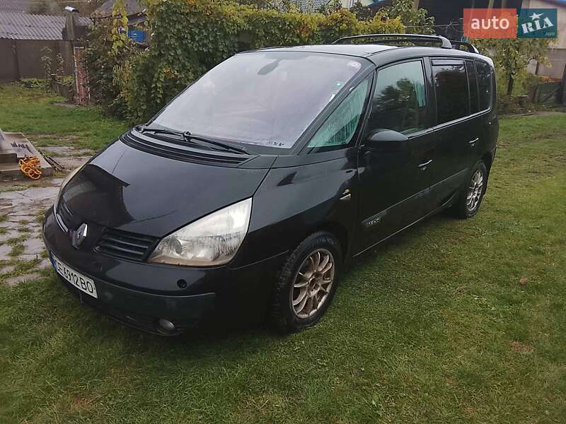 Минивэн Renault Espace 2003 в  фото Минивэн Renault Espace 2003 в