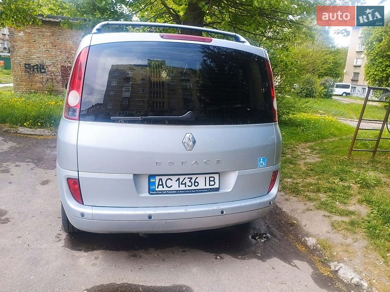 Мінівен Renault Espace 2002 в Нововолинську