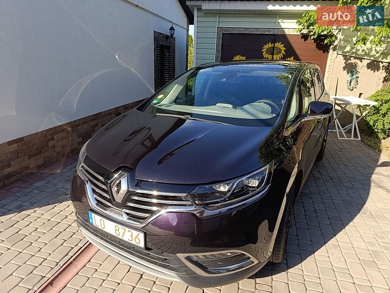 2015 Renault Espace, VIN VF1RFC00152341750:plate — фото 1 (autoria)