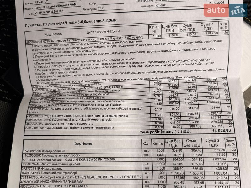 Грузовой фургон Renault Express 2021 в Киеве фото 16 Грузовой фургон Renault Express 2021 в Киеве