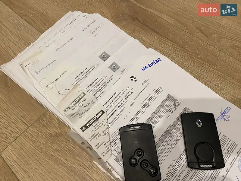 Седан Renault Fluence 2012 в Рівному документ