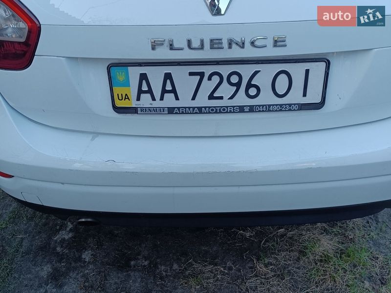 Седан Renault Fluence 2014 в Лебедине