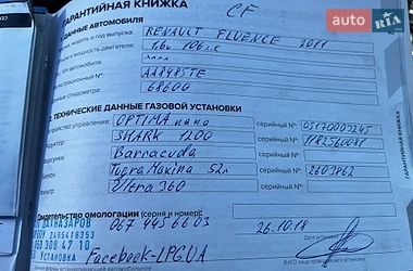 Седан Renault Fluence 2011 в Киеве