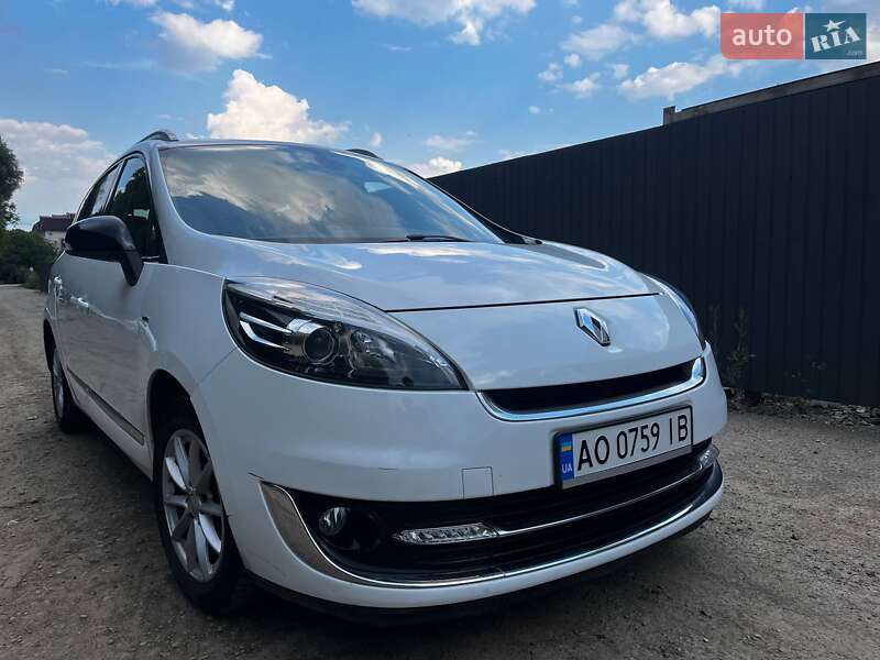 Минивэн Renault Grand Scenic 2012 в Ужгороде