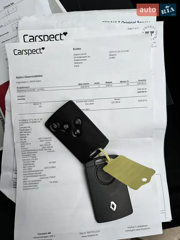 Минивэн Renault Grand Scenic 2011 в Котельве документ