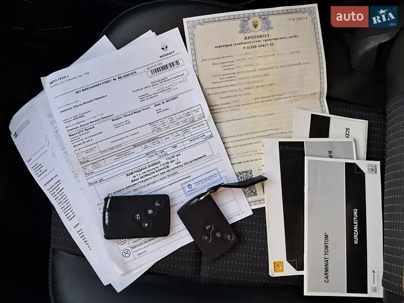 Минивэн Renault Grand Scenic 2013 в Могилев-Подольске документ