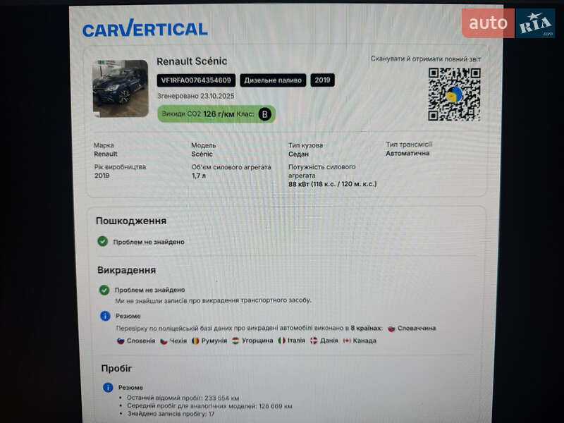 Минивэн Renault Grand Scenic 2019 в Луцке