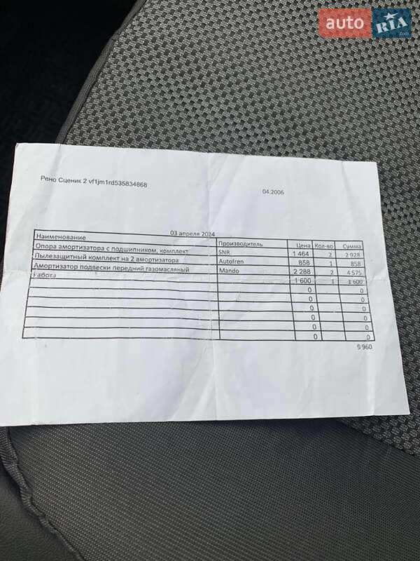 Минивэн Renault Grand Scenic 2006 в Сумах