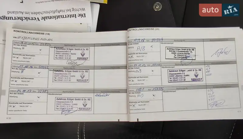 Минивэн Renault Grand Scenic 2014 в Тернополе документ 2 фото Минивэн Renault Grand Scenic 2014 в Тернополе документ