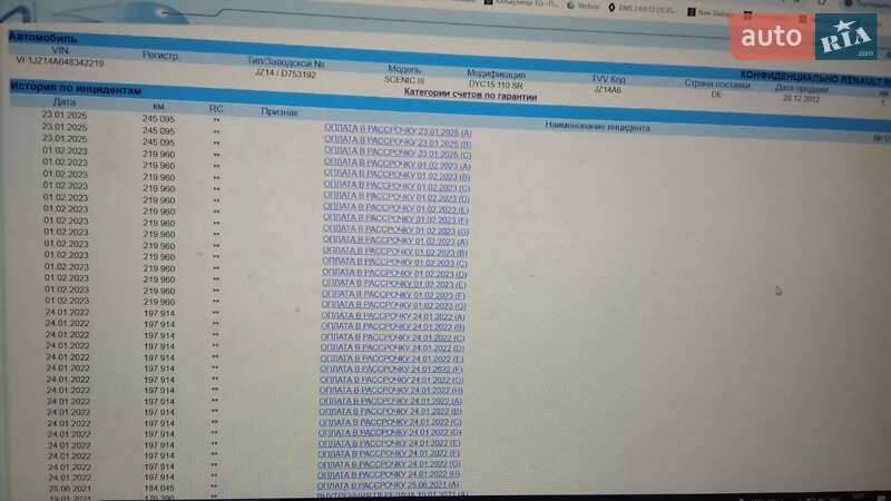 Минивэн Renault Grand Scenic 2013 в Луцке