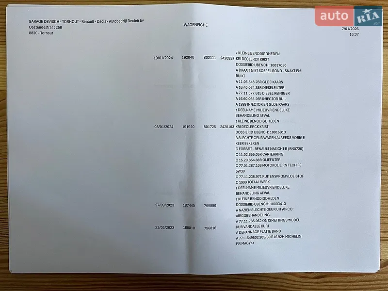 Минивэн Renault Grand Scenic 2014 в Сумах документ 7 фото Минивэн Renault Grand Scenic 2014 в Сумах документ
