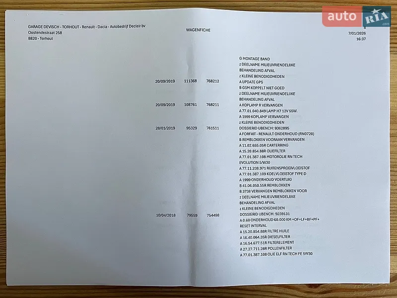 Минивэн Renault Grand Scenic 2014 в Сумах документ 16 фото Минивэн Renault Grand Scenic 2014 в Сумах документ