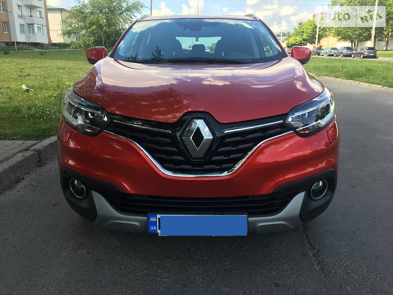 Внедорожник / Кроссовер Renault Kadjar 2016 в Львове