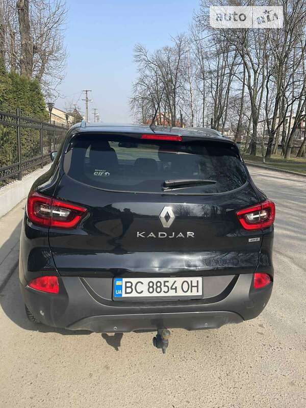 Позашляховик / Кросовер Renault Kadjar 2017 в Львові