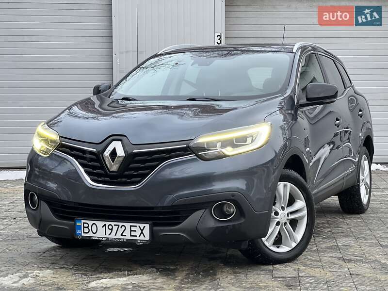 Позашляховик / Кросовер Renault Kadjar 2016 в Тернополі