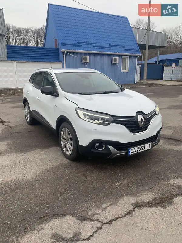Позашляховик / Кросовер Renault Kadjar 2016 в 