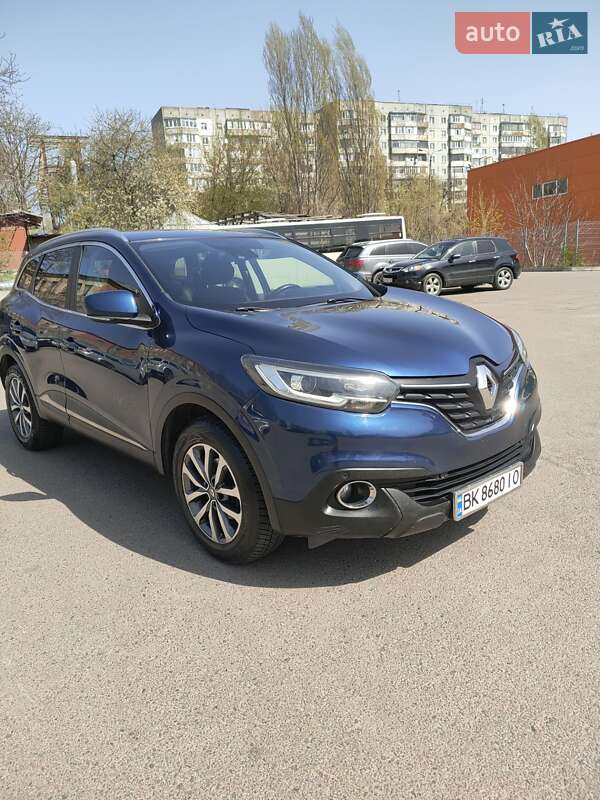 Внедорожник / Кроссовер Renault Kadjar 2016 в Ровно
