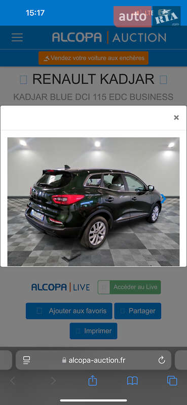 Позашляховик / Кросовер Renault Kadjar 2020 в Дубні