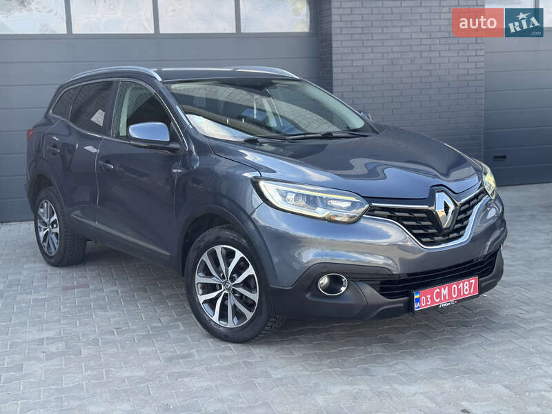 Позашляховик / Кросовер Renault Kadjar 2015 в 