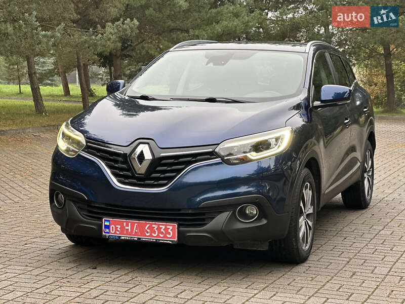 Внедорожник / Кроссовер Renault Kadjar 2016 в 
