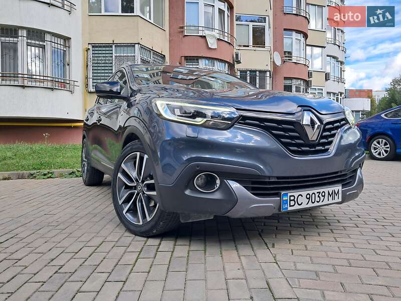 Внедорожник / Кроссовер Renault Kadjar 2016 в Львове