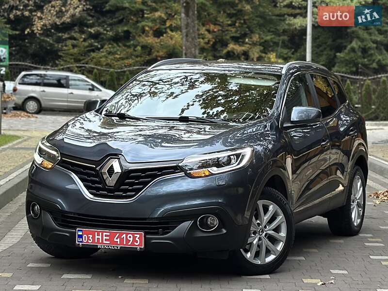 Позашляховик / Кросовер Renault Kadjar 2016 в Дрогобичі