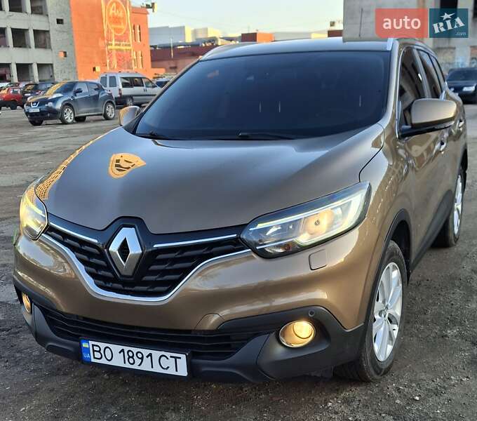 Внедорожник / Кроссовер Renault Kadjar 2016 в Тернополе