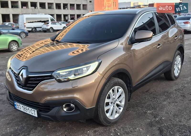 Внедорожник / Кроссовер Renault Kadjar 2016 в Тернополе