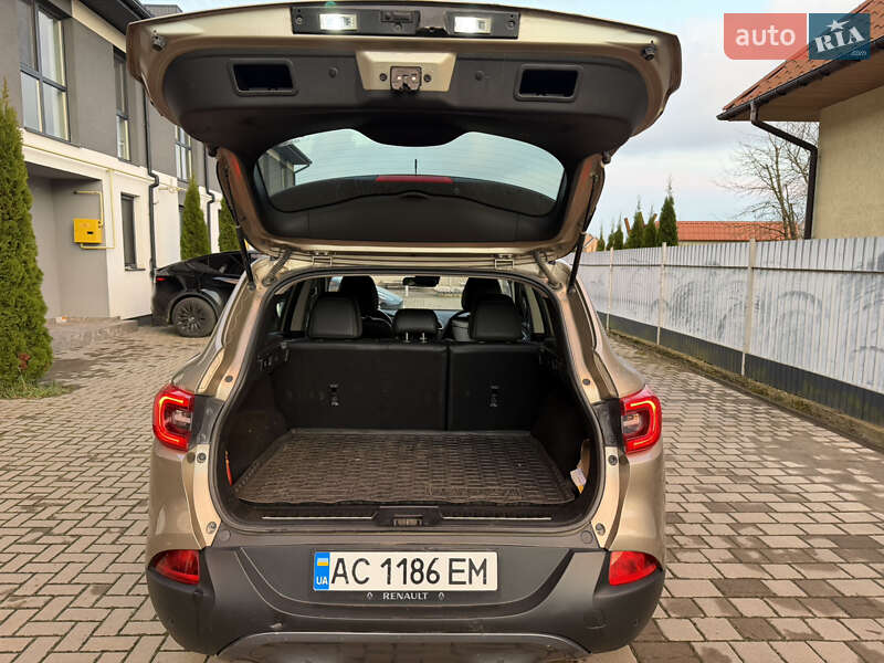 Внедорожник / Кроссовер Renault Kadjar 2016 в Луцке