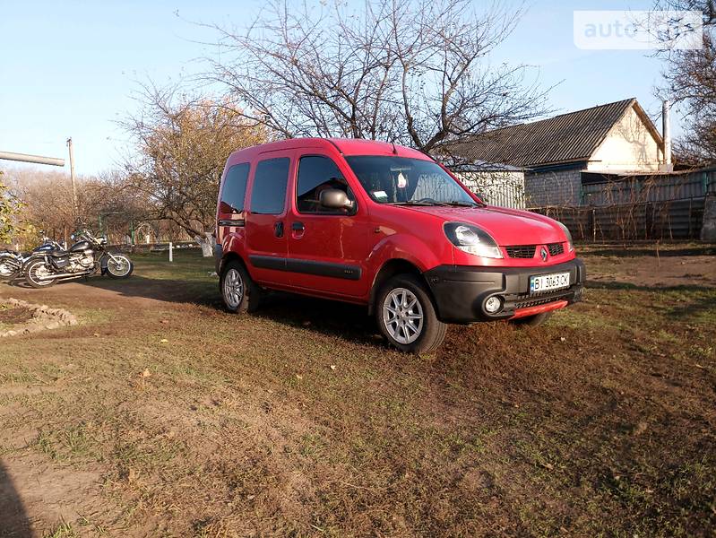 Вантажопасажирський фургон Renault Kangoo 2005 в Гребінці