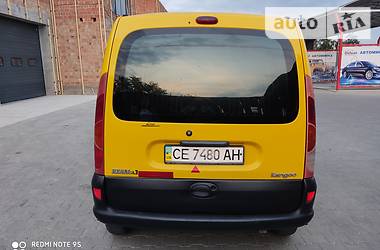 Грузопассажирский фургон Renault Kangoo 2001 в Черновцах