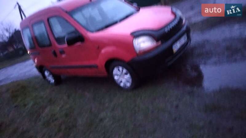Мінівен Renault Kangoo 1999 в Гребінці