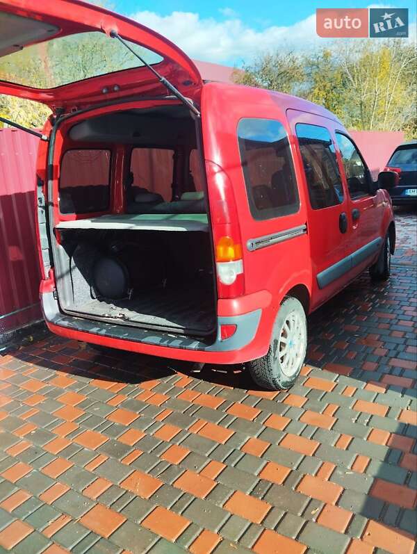 Мінівен Renault Kangoo 2008 в Житомирі фото 2 Мінівен Renault Kangoo 2008 в Житомирі