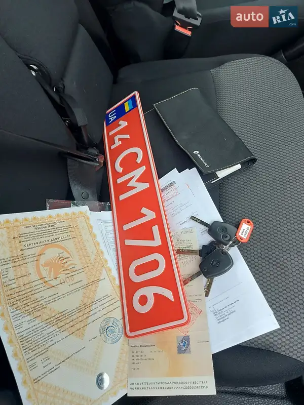 Грузовой фургон Renault Kangoo 2020 в Млинове документ 4 фото Грузовой фургон Renault Kangoo 2020 в Млинове документ