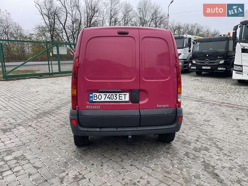 Грузовой фургон Renault Kangoo 2004 в Залещиках