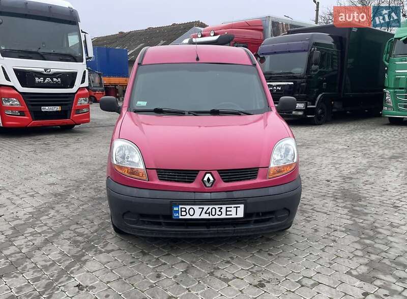 Грузовой фургон Renault Kangoo 2004 в Залещиках