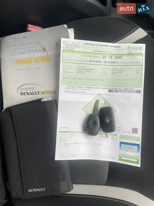 Минивэн Renault Kangoo 2014 в Луцке документ 2 фото Минивэн Renault Kangoo 2014 в Луцке документ