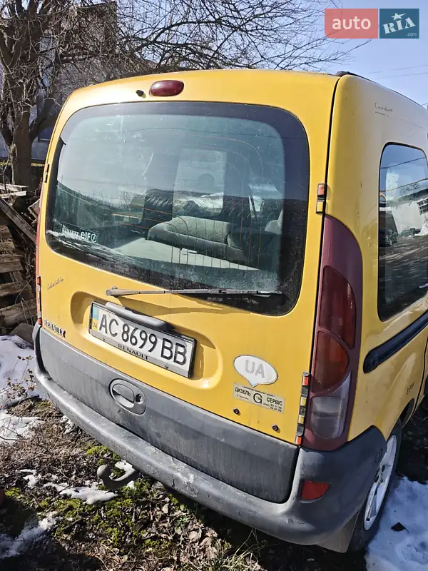 Renault Kangoo 2001 VIN VF1FC0NAF25272906 фото оголошення 3 з 54