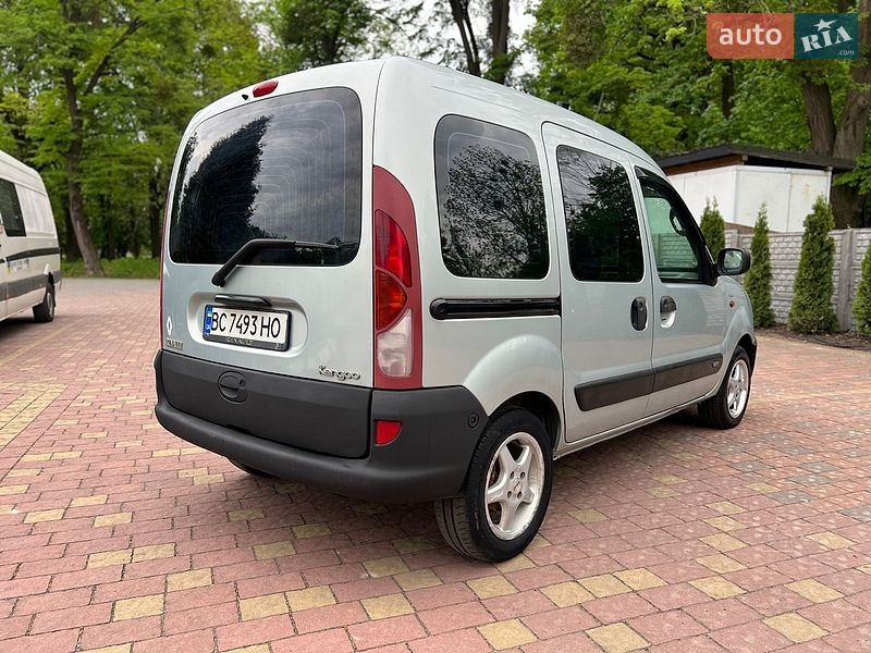Минивэн Renault Kangoo 2002 в Жовкве