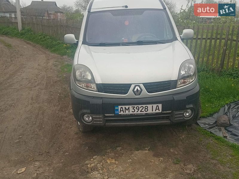 Мінівен Renault Kangoo 2007 в Бердичеві