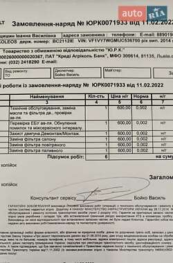 Внедорожник / Кроссовер Renault Koleos 2014 в 