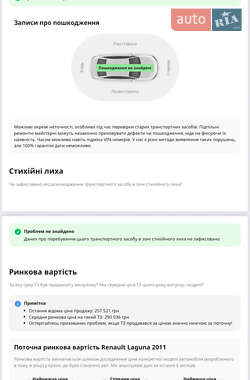 Ліфтбек Renault Laguna 2012 в 