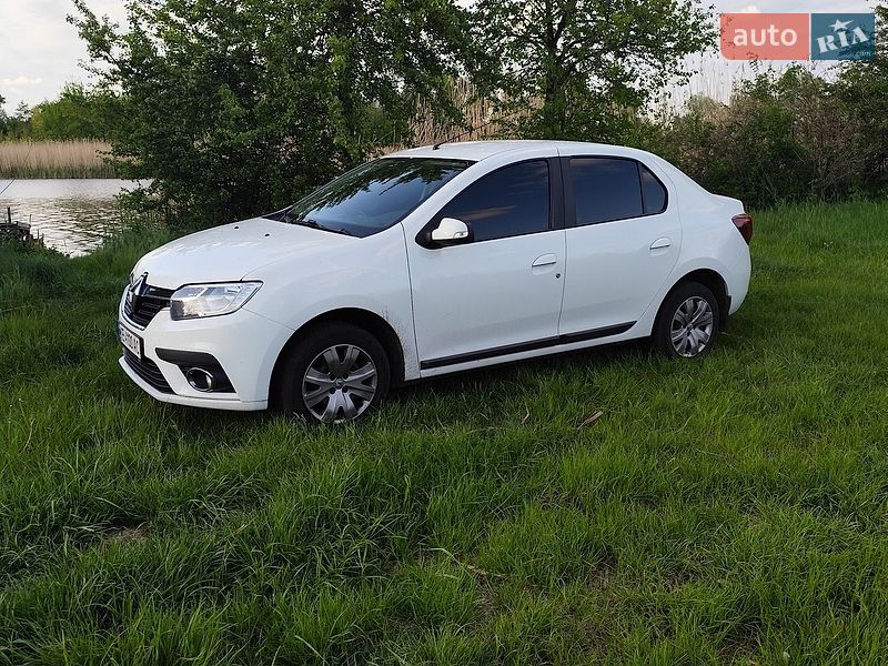 2019 Renault Logan, VIN VF14SRCL463914240:plate — фото 1 (autoria)