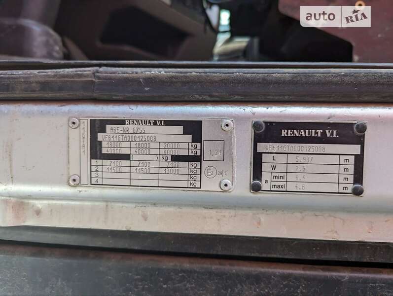 Тягач Renault Magnum 2003 в Запорожье