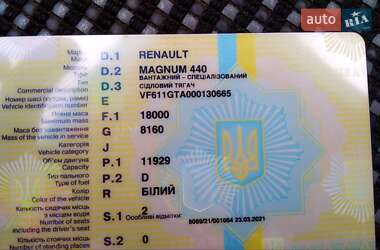 Самоскид Renault Magnum 2005 в Кривому Розі