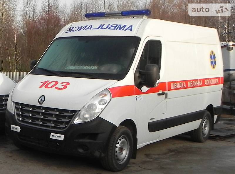 Автомобіль швидкої допомоги Renault Master 2015 в Києві