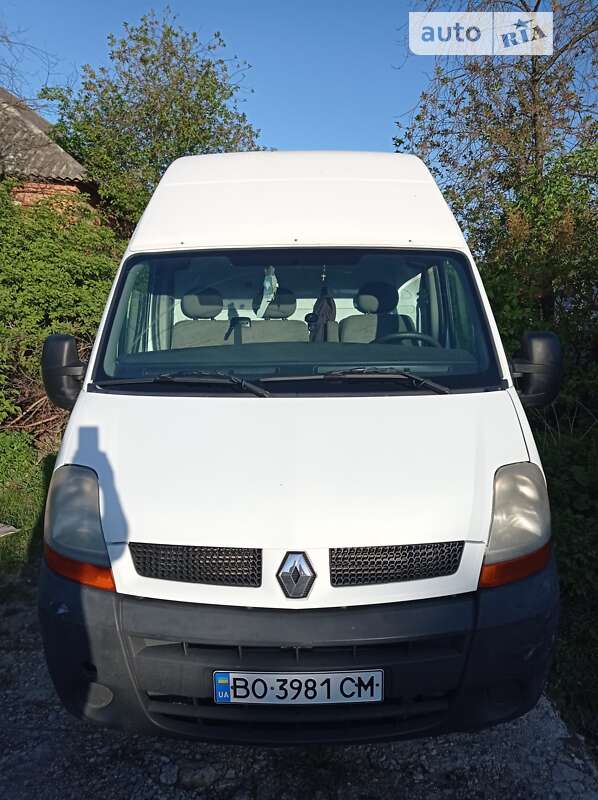 Грузовой фургон Renault Master 2006 в Тернополе