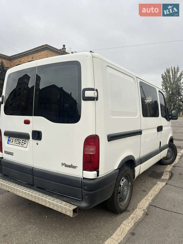 Грузопассажирский фургон Renault Master 2001 в Запорожье